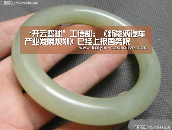 ‘开云篮球’工信部:《新能源汽车产业发展规划》已经上报国务院(图1) 开云足球